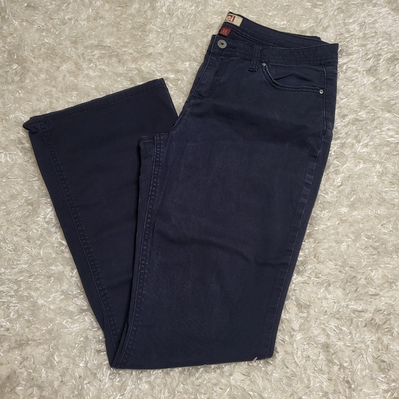 LEI Women's Pants Navy Blue Size 11 - Picture 9 of 12